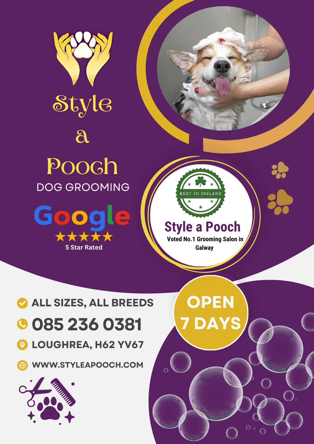 Dog Grooming Style a Pooch Hero MOBILE